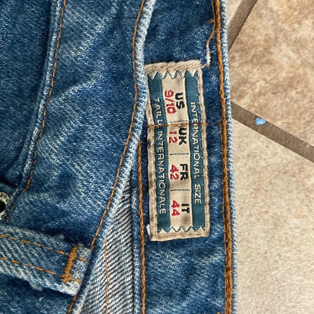Vintage blue jeans